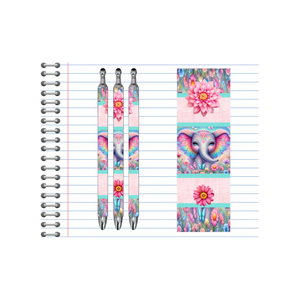 Refillable Pens, Elephant Images multiple options and Images available. TheCraftNook