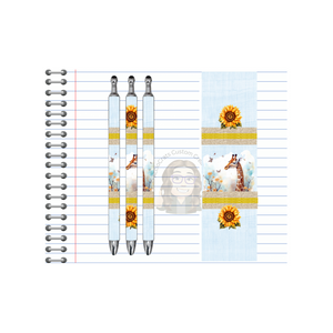 A long‑necked twist on everyday writing, Refillable Pens, Giraffe Images multiple options and Images available. TheCraftNook