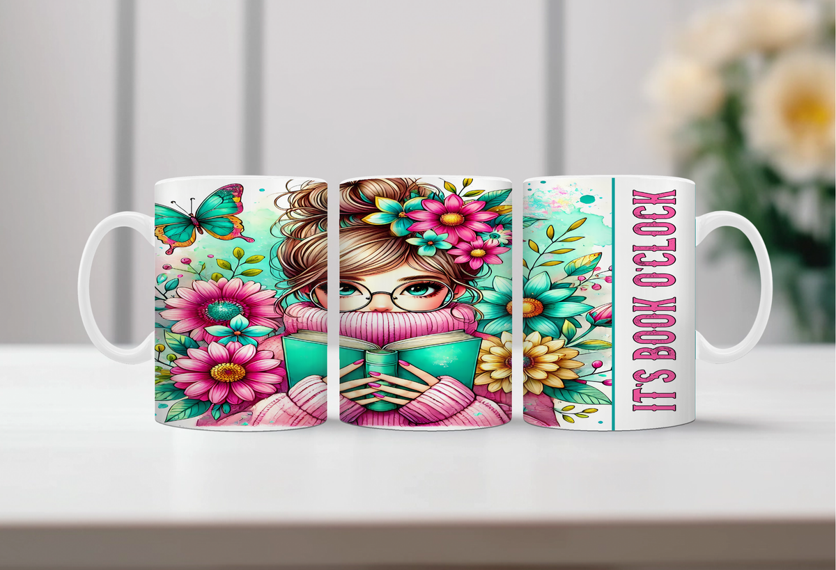 Chapter Sips Book Lover Mug. Two Sizes and Multiple images to choose from. TheCraftNook