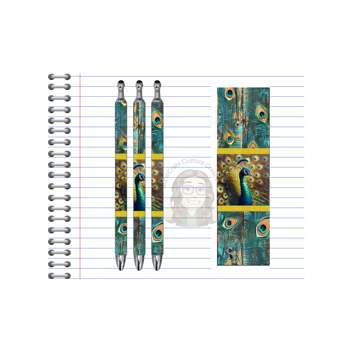 Refillable Pens, Peacock Images multiple options and Images available. A pen as fabulous as a peacock’s plume TheCraftNook