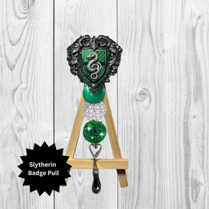 Snake House Crest Badge Pull – Wizard-Inspired Design (Copy) TheCraftNook