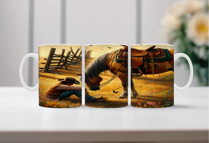 Horse Image Coffee Mugs Grace in Motion TheCraftNook