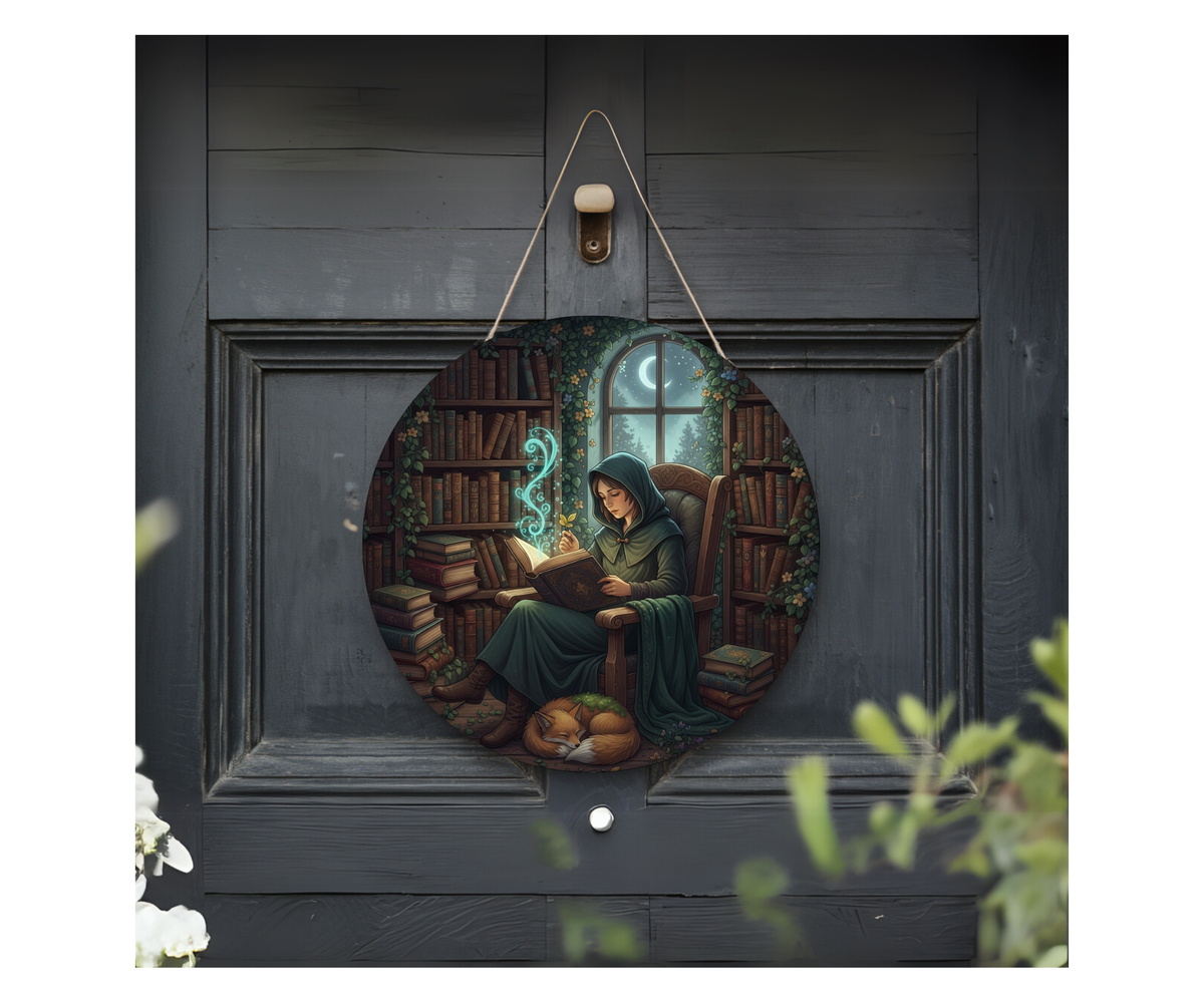 Book Nook Door Signs TheCraftNook