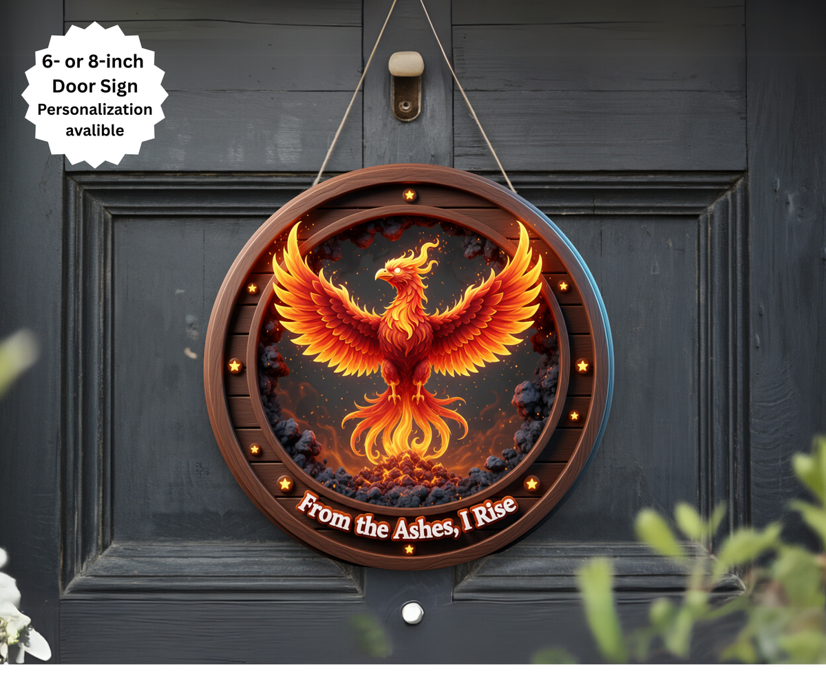 Phoenix Door Signs TheCraftNook