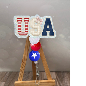 USA Badge Pull TheCraftNook