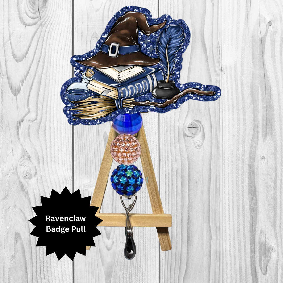 Eagle House Badge Pull – Wizard-Inspired Design TheCraftNook