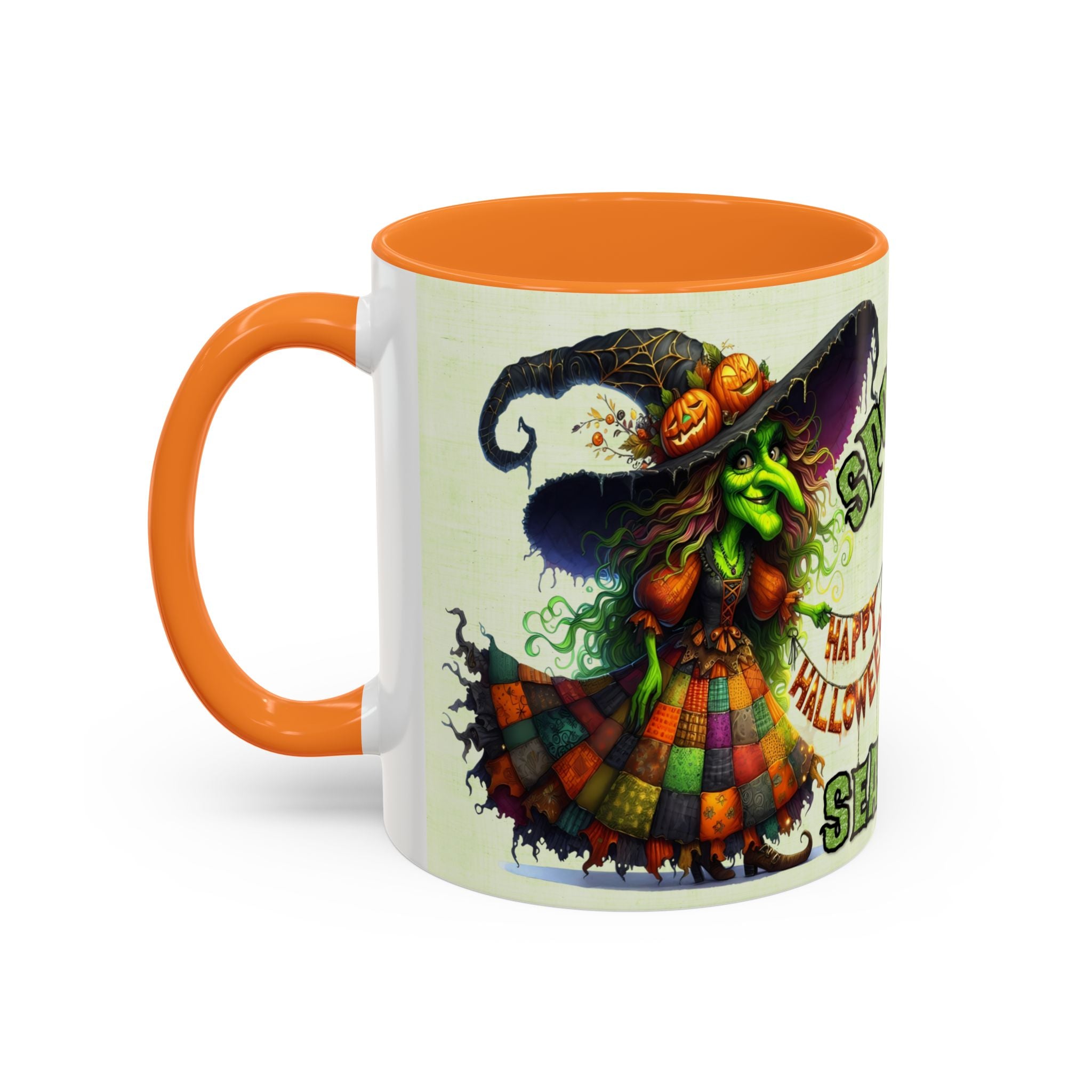 Spooky Season Witch Mug – Halloween 'BeWitched, Fright, Spells' 11oz/15oz