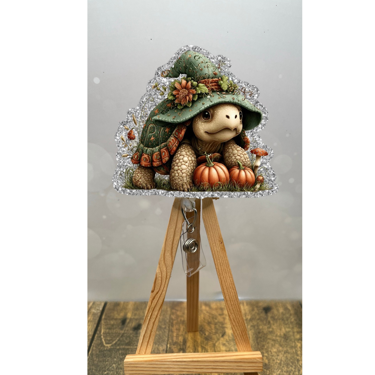 Pumpkin Patch Protector Badge Pull TheCraftNook