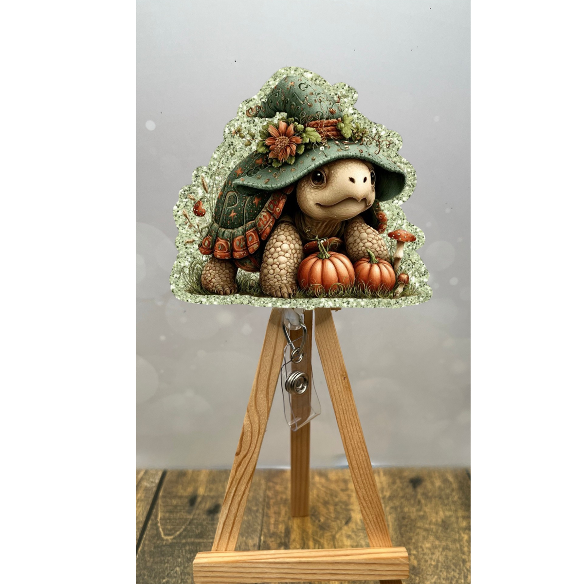 Pumpkin Patch Protector Badge Pull TheCraftNook