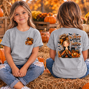 Kids Cutest in the Patch Pocket and Back graphics TheCraftNook