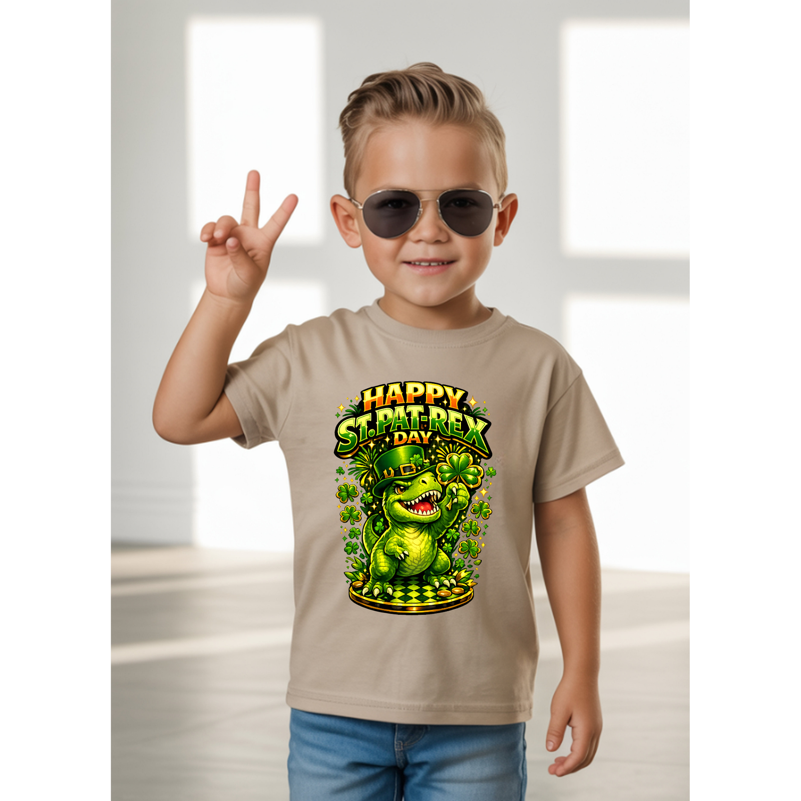 St Pat Rex Day Kids TheCraftNook