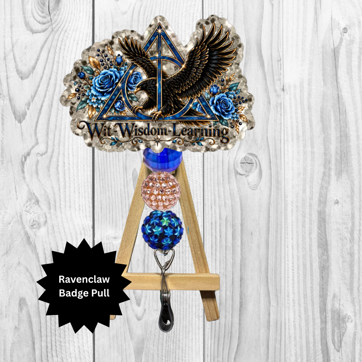 Eagle House DH Badge Pull – Wizard-Inspired Design TheCraftNook