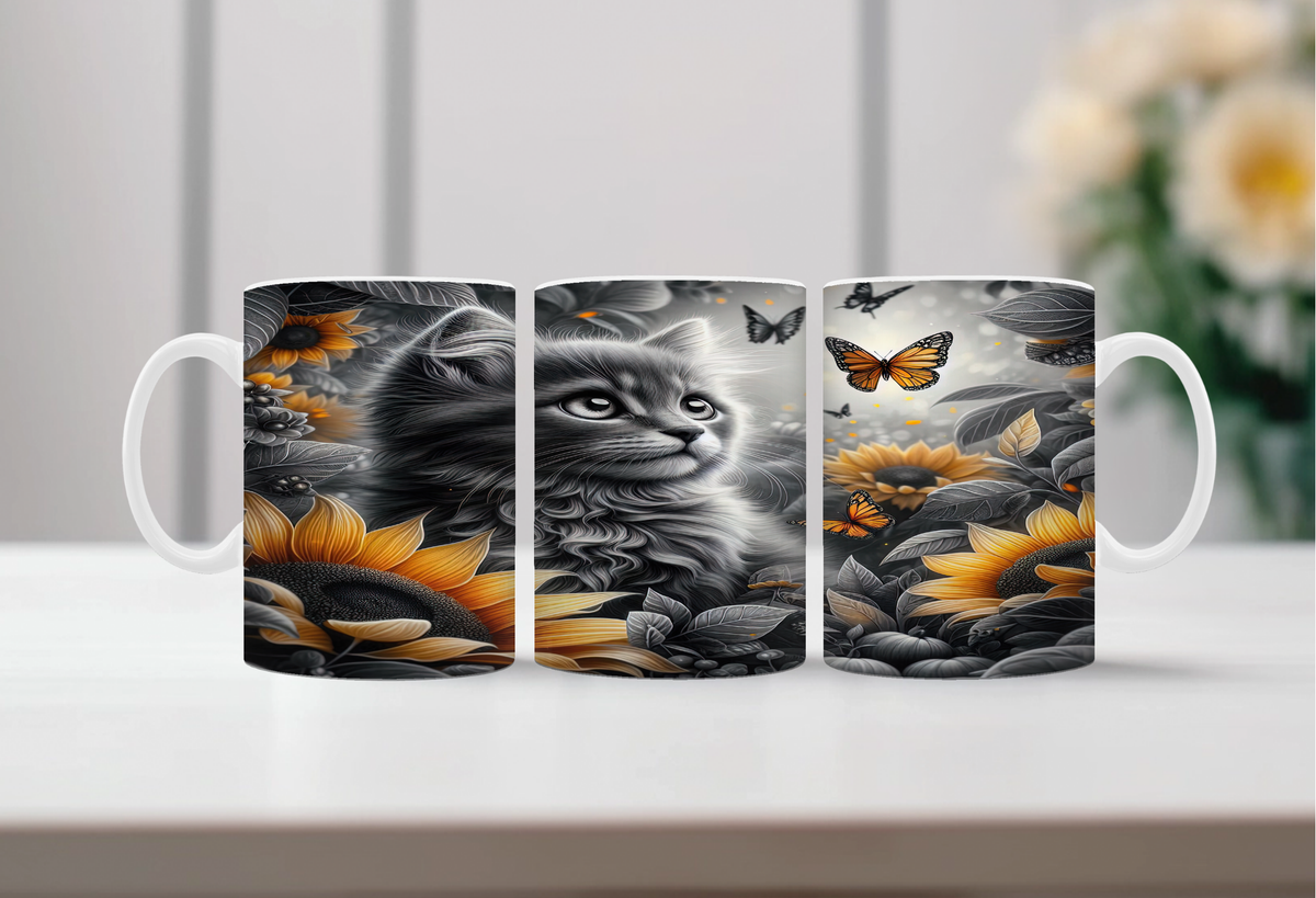 Cattitude Coffee Mugs TheCraftNook