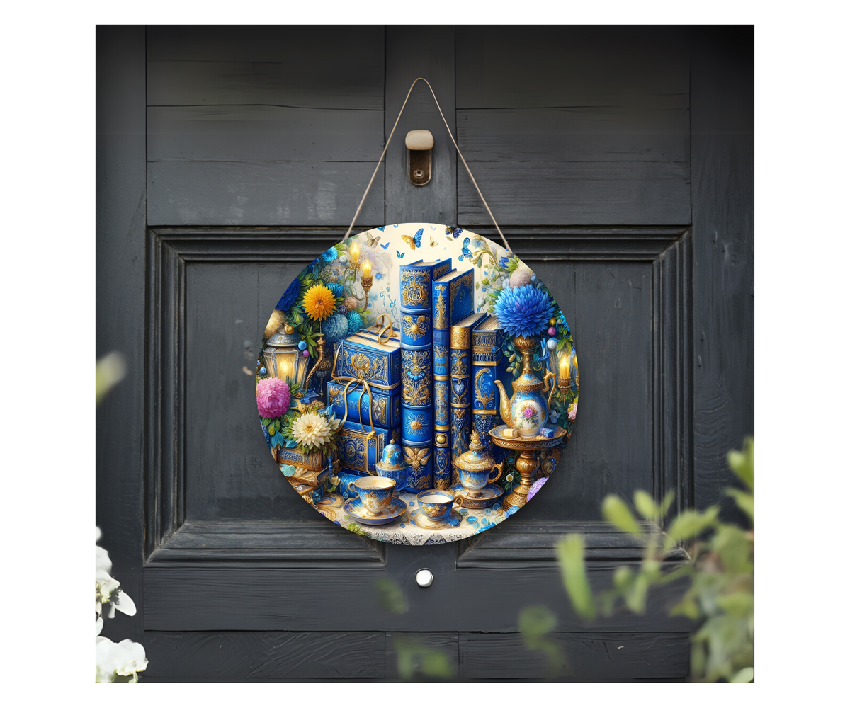 Book Nook Door Signs TheCraftNook