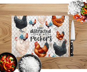 Cluck and Chop Chicken Cutting Boards TheCraftNook