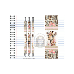 A long‑necked twist on everyday writing, Refillable Pens, Giraffe Images multiple options and Images available. TheCraftNook