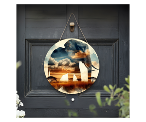 Good Vibes, Good Luck Elephant Sign TheCraftNook