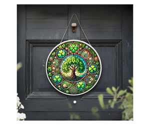Lucky Charm Front Door Sign – St. Patrick’s Day Edition TheCraftNook