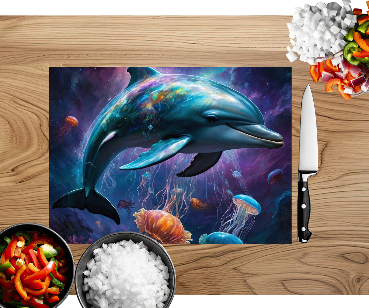 Make a Splash Dolphin Cutting Board TheCraftNook