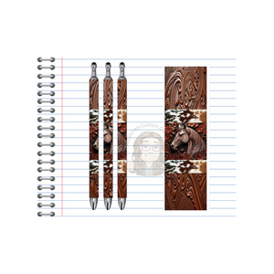 Refillable Pens, Horse Images multiple options and Images available TheCraftNook