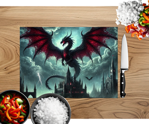 Majestic Dragon Scales Cutting Board TheCraftNook
