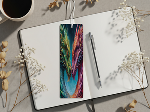 Aluminum Metal Bookmarks, Dragon Images. Mark your place in every adventure with a mystical dragon companion TheCraftNook