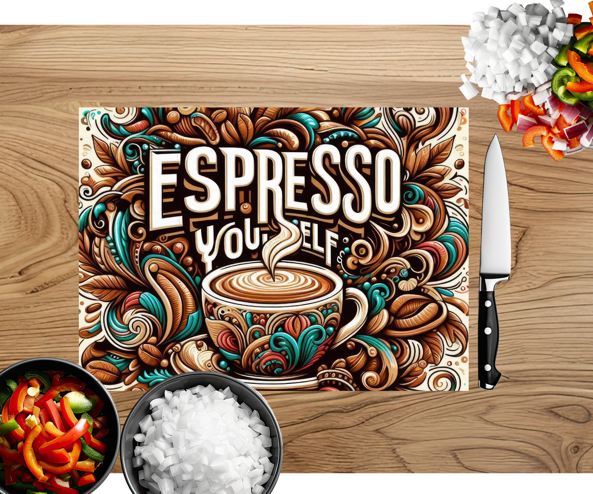 Brew‑tiful Morning Coffee Cutting Board TheCraftNook