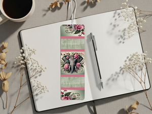 Aluminum Metal Bookmarks, Elephant Images TheCraftNook