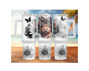 Highland Cow Stainless Steel Tumblers. Stay hydrated, stay country‑cute. Multiple Sizes and Images Available. TheCraftNook