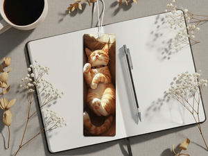Aluminum Metal Bookmarks, Cat Images. A purr‑fect pause in your story TheCraftNook