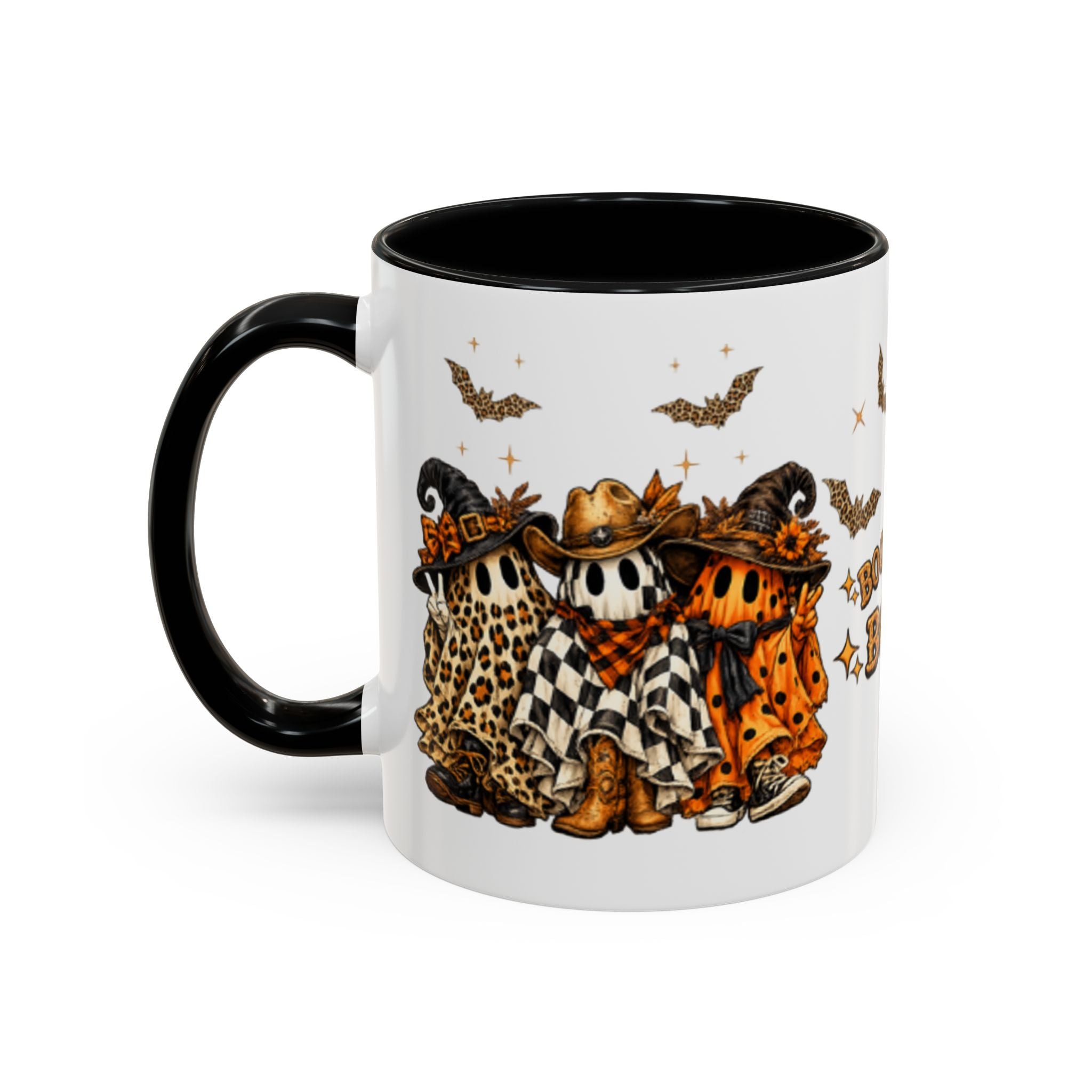 Boo Scootin' Mug – Halloween Ghost Accent Coffee Mug (11oz & 15oz)