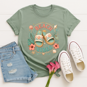 Sandals in the Sand Tee TheCraftNook