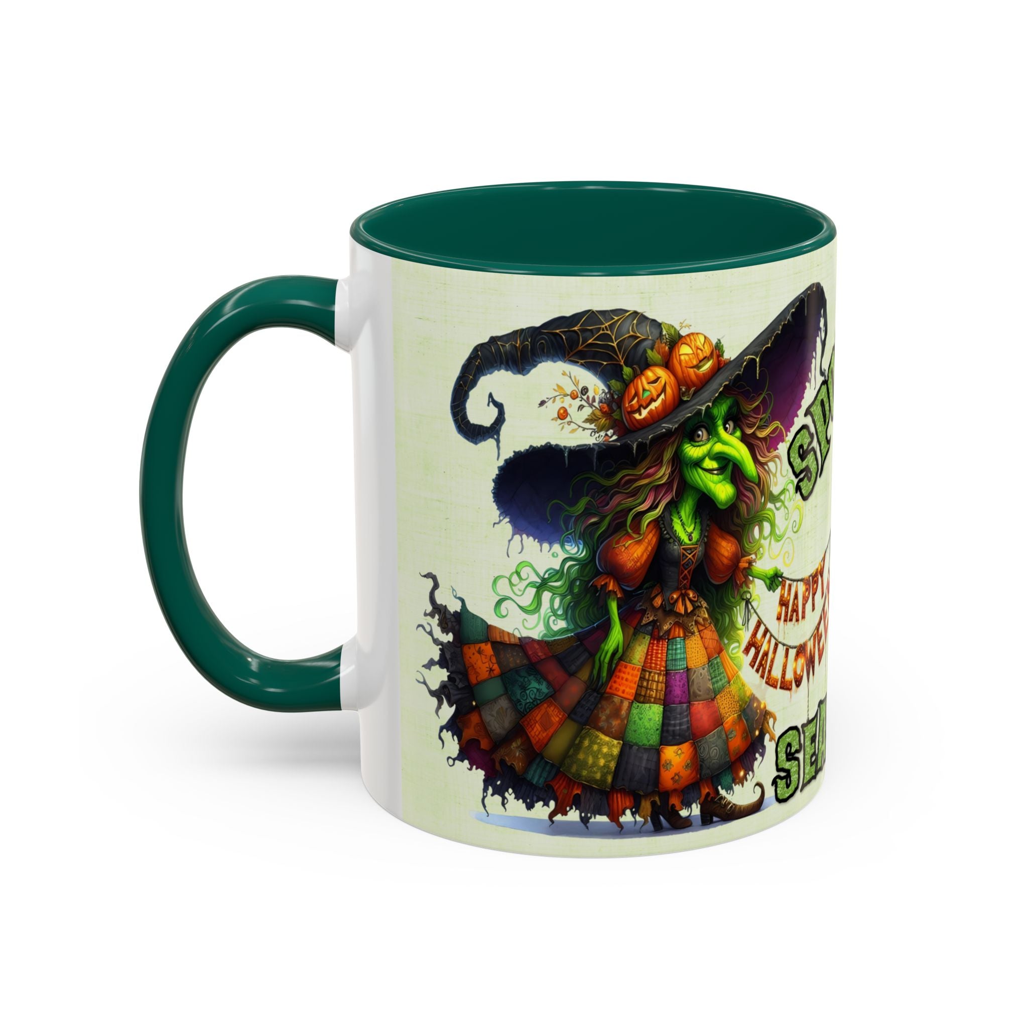 Spooky Season Witch Mug – Halloween 'BeWitched, Fright, Spells' 11oz/15oz