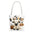 Bullsheet Halloween Faux Crochet Tote Bag — Cute Cow Ghost Trick-or-Treat Bag