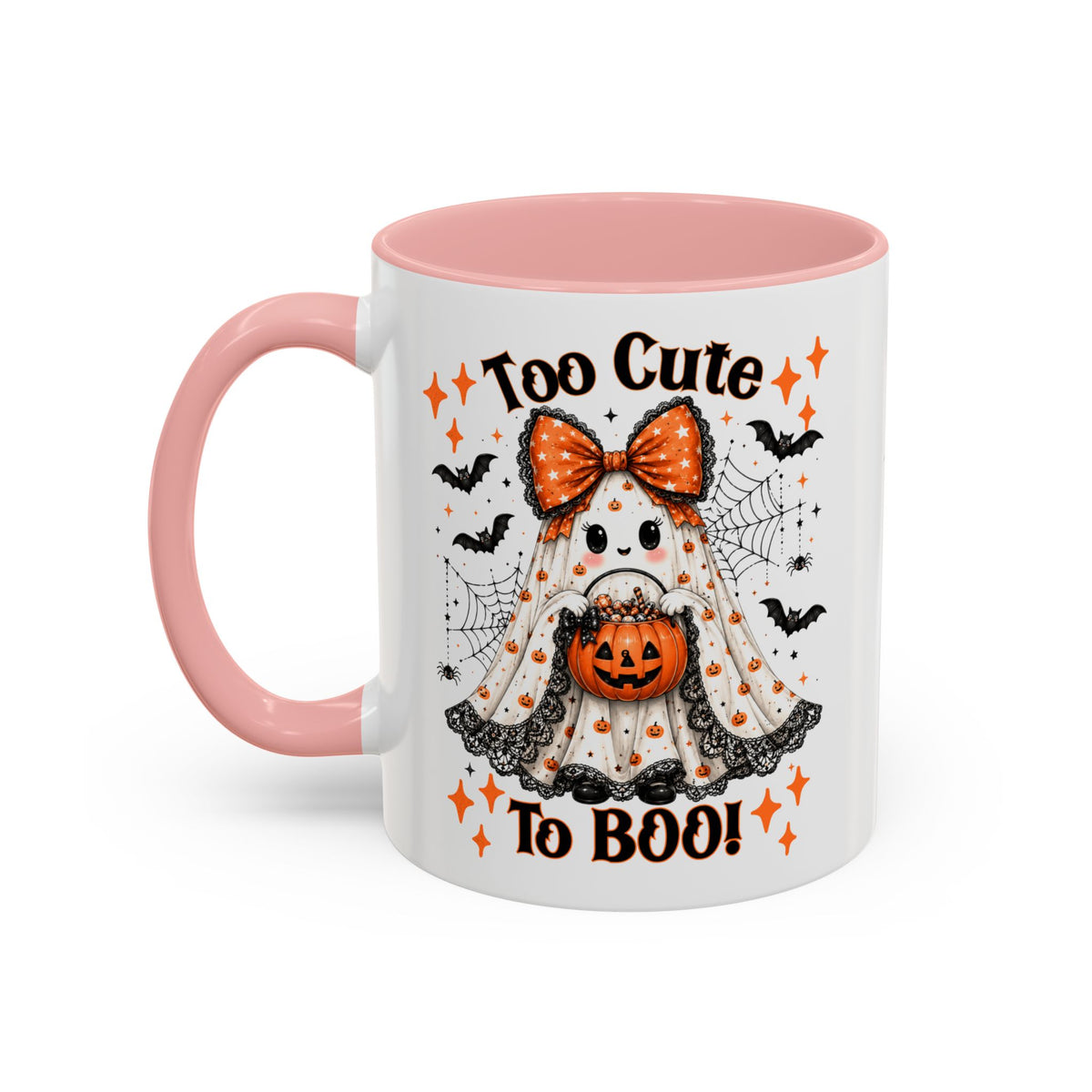 Too Cute to Boo Coffee Mug Printify