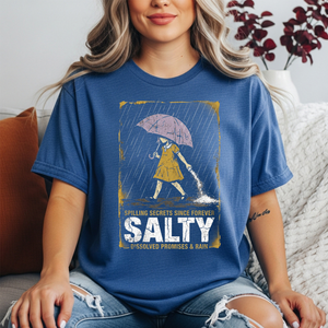Salty Tee – Unisex Softstyle Graphic T-Shirt TheCraftNook