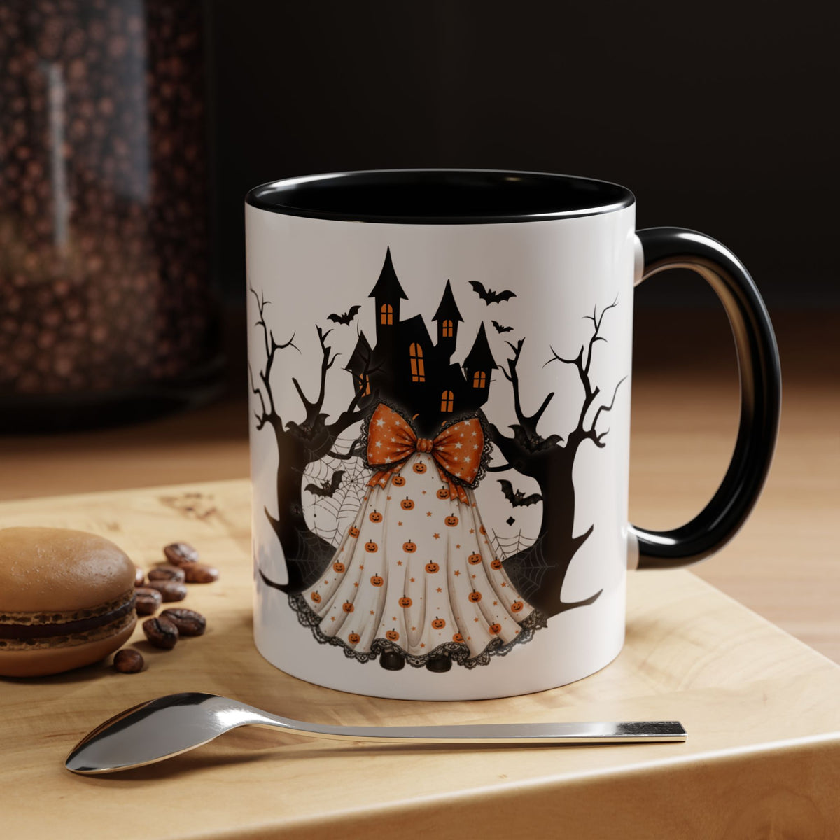 Too Cute to Boo Coffee Mug Printify