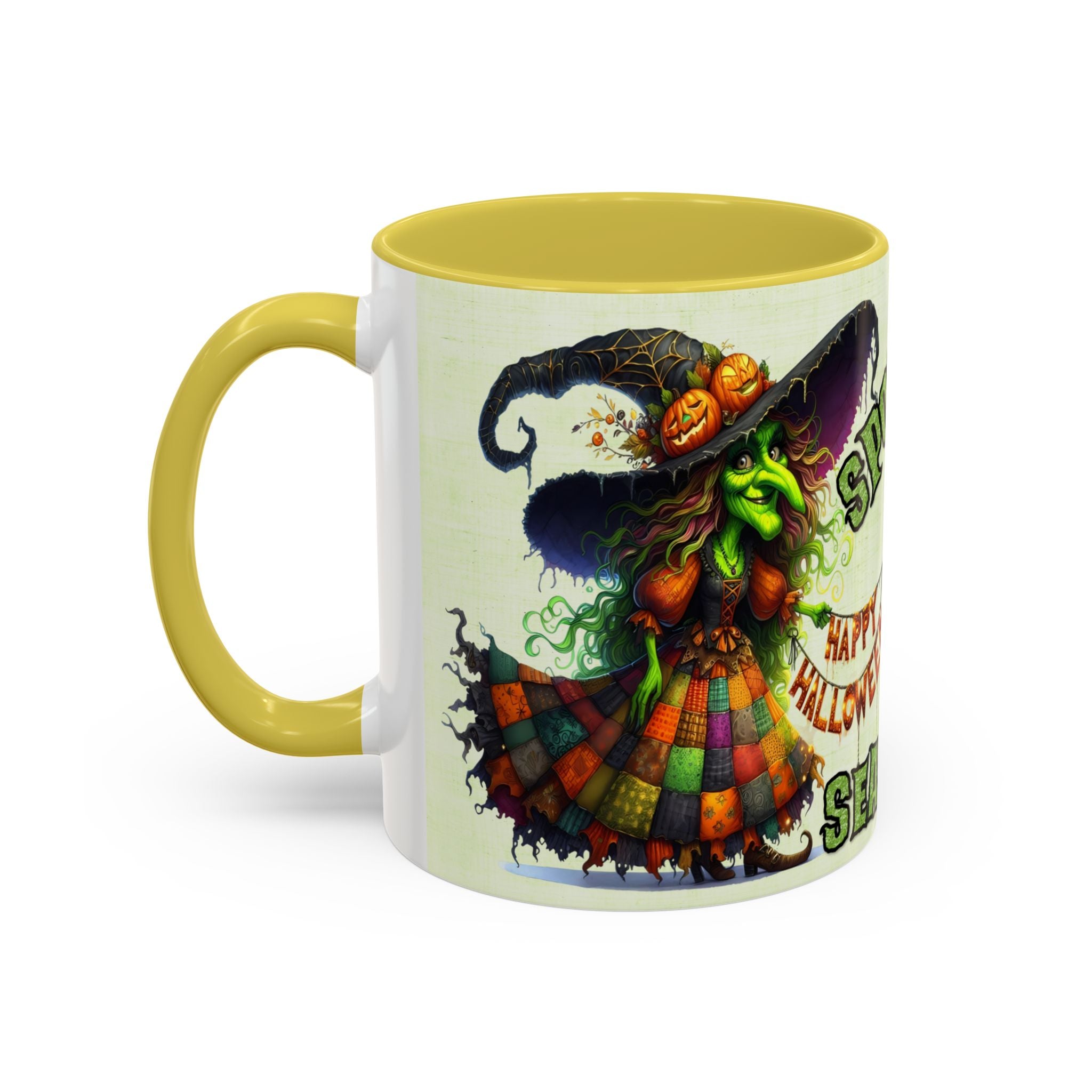 Spooky Season Witch Mug – Halloween 'BeWitched, Fright, Spells' 11oz/15oz