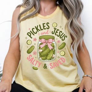 Pickles Tank – Unisex Garment-Dyed Tank Top TheCraftNook