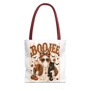Boojee ghost Cat Tote Bag Printify