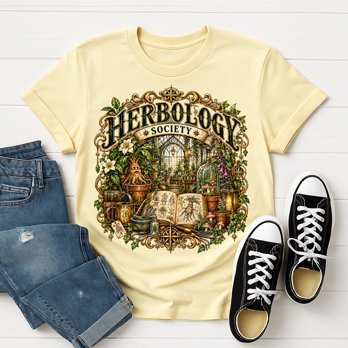 Herbology T-shirt TheCraftNook