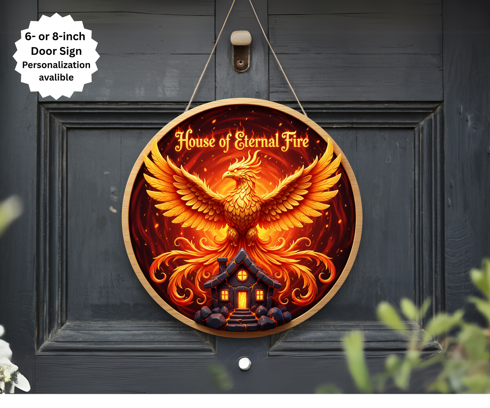 Phoenix Door Signs TheCraftNook