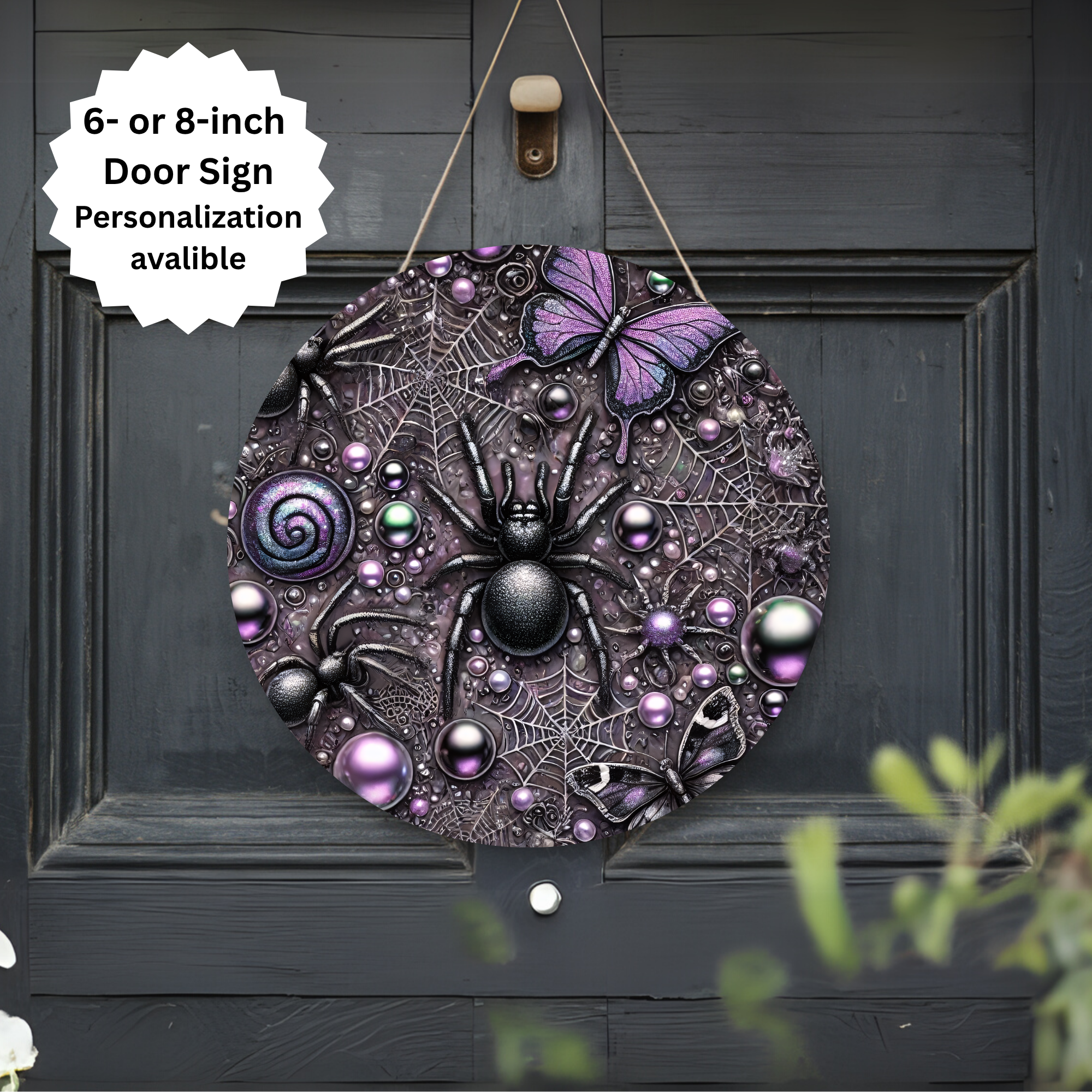 Spooky season Halloween Door signs