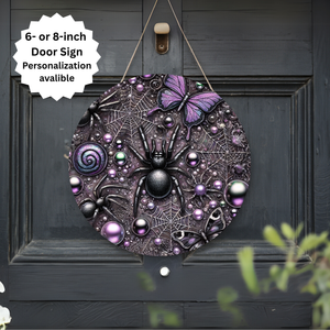 Spooky season Halloween Door signs TheCraftNook
