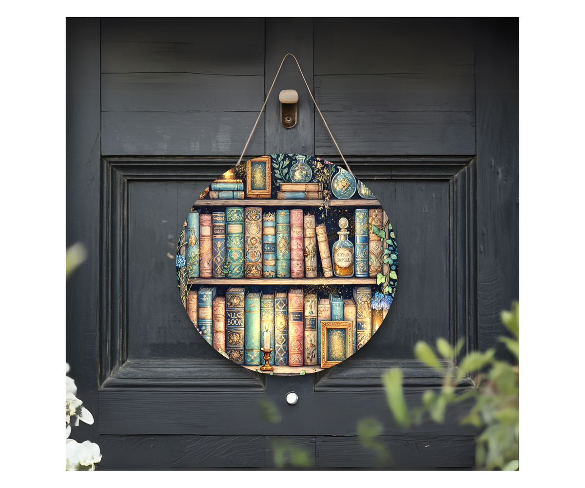 Book Nook Door Signs TheCraftNook