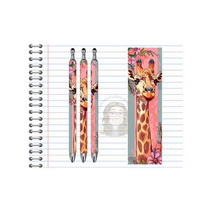 A long‑necked twist on everyday writing, Refillable Pens, Giraffe Images multiple options and Images available. TheCraftNook