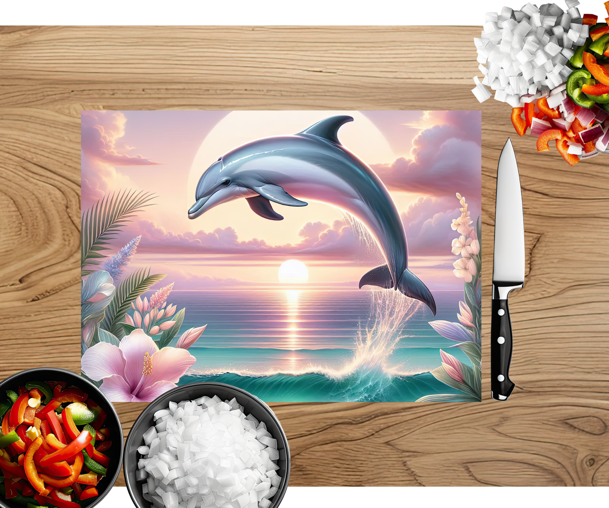 Make a Splash Dolphin Cutting Board TheCraftNook