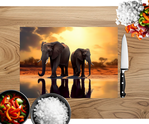 Wise & Wonderful Elephant Chopping Board TheCraftNook