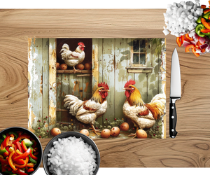 Cluck and Chop Chicken Cutting Boards TheCraftNook