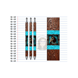 Refillable Pens, Horse Images multiple options and Images available TheCraftNook
